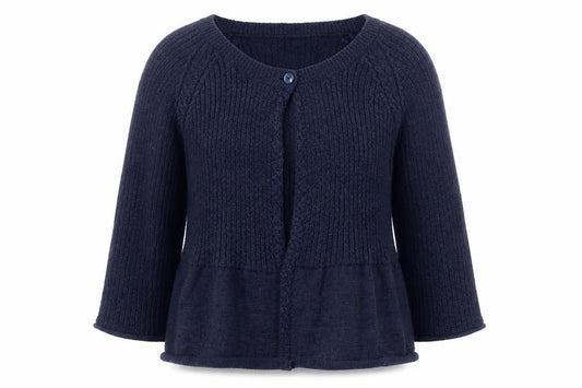 Womens UK Size L Precis Blue Cardigan Jumper