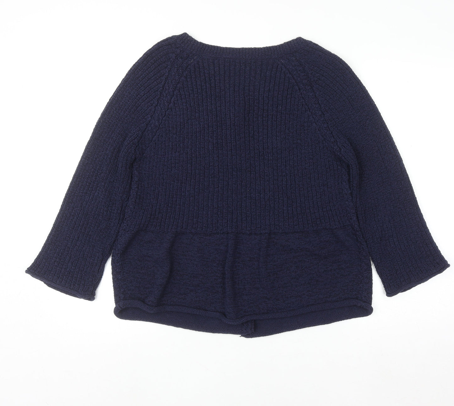 Womens UK Size L Precis Blue Cardigan Jumper