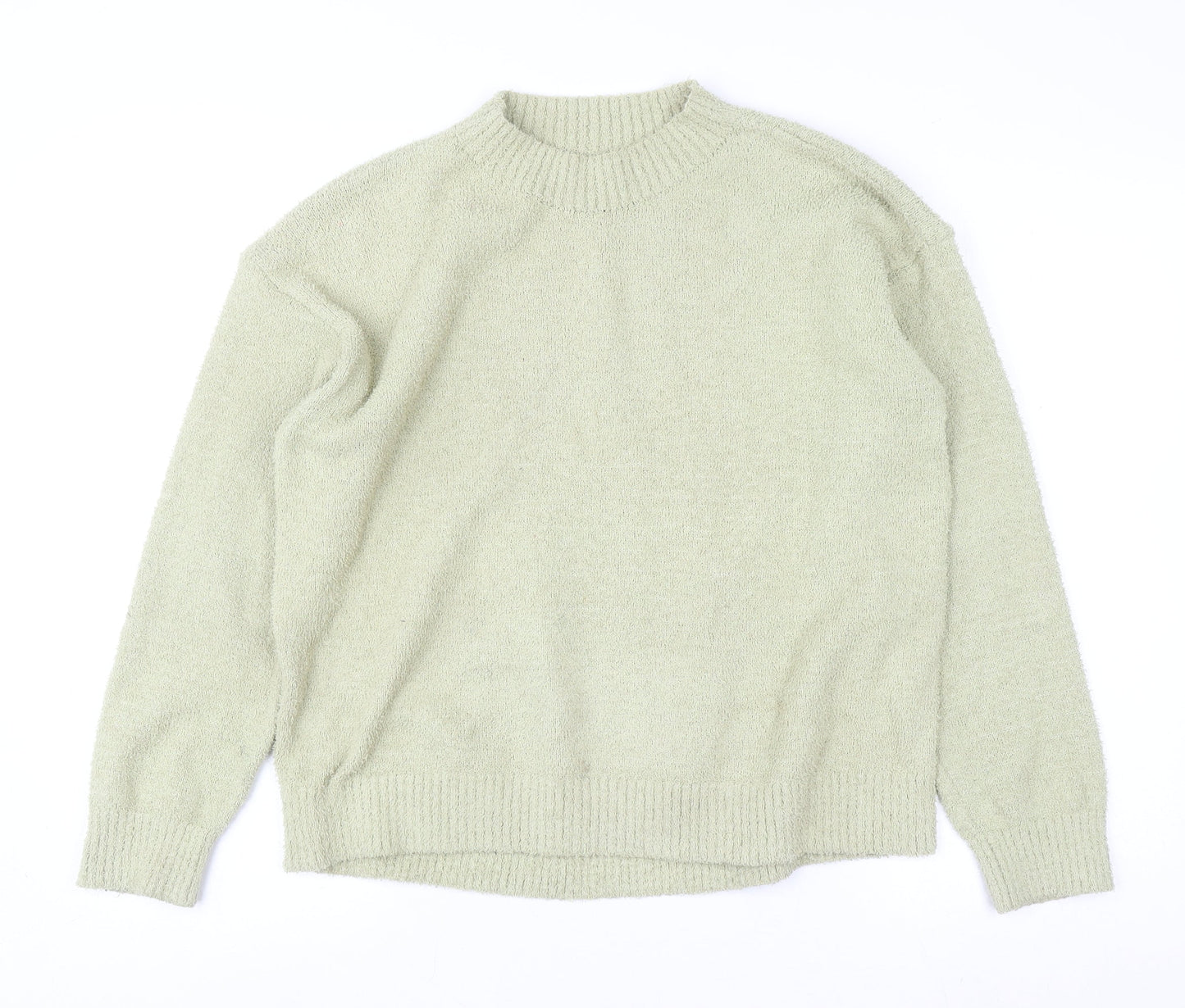Womens UK Size S Uniqlo Green Pullover Jumper