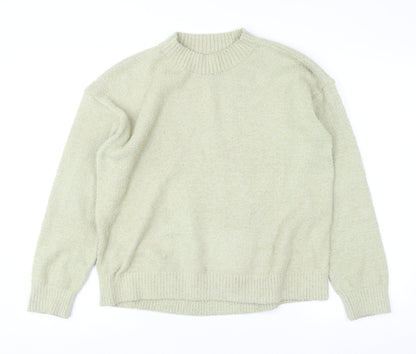 Womens UK Size S Uniqlo Green Pullover Jumper