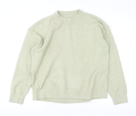 Womens UK Size S Uniqlo Green Pullover Jumper