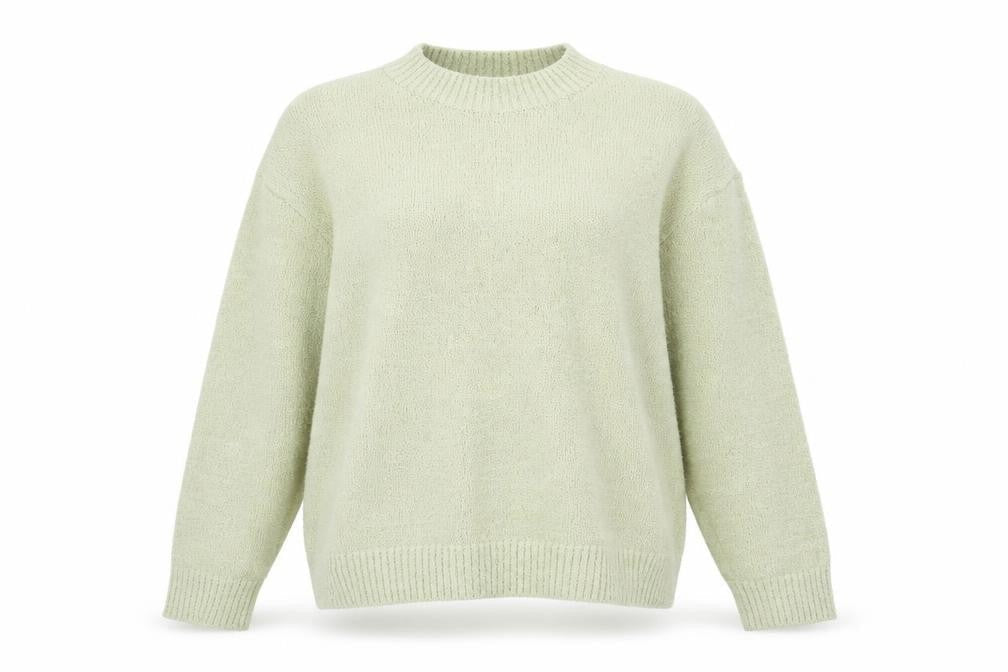 Womens UK Size S Uniqlo Green Pullover Jumper