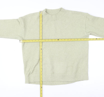 Womens UK Size S Uniqlo Green Pullover Jumper