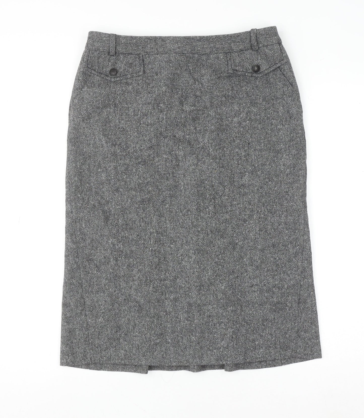 Womens UK Size 10 NEXT Straight & Pencil Tweed Skirt