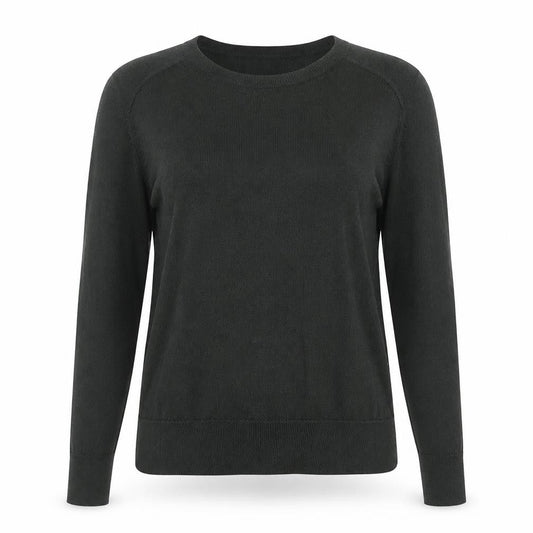 Womens UK Size S Uniqlo Black Pullover Jumper
