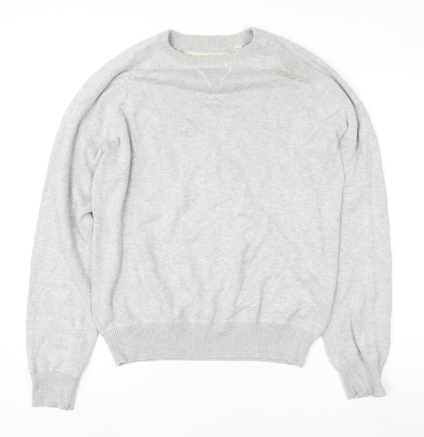 Mens UK Size L Jack Wills Grey Pullover Jumper