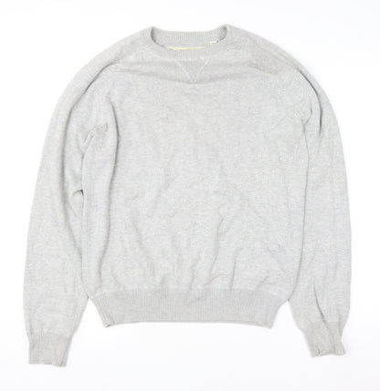 Mens UK Size L Jack Wills Grey Pullover Jumper