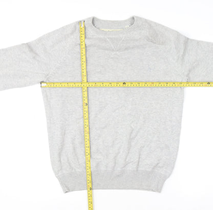 Mens UK Size L Jack Wills Grey Pullover Jumper