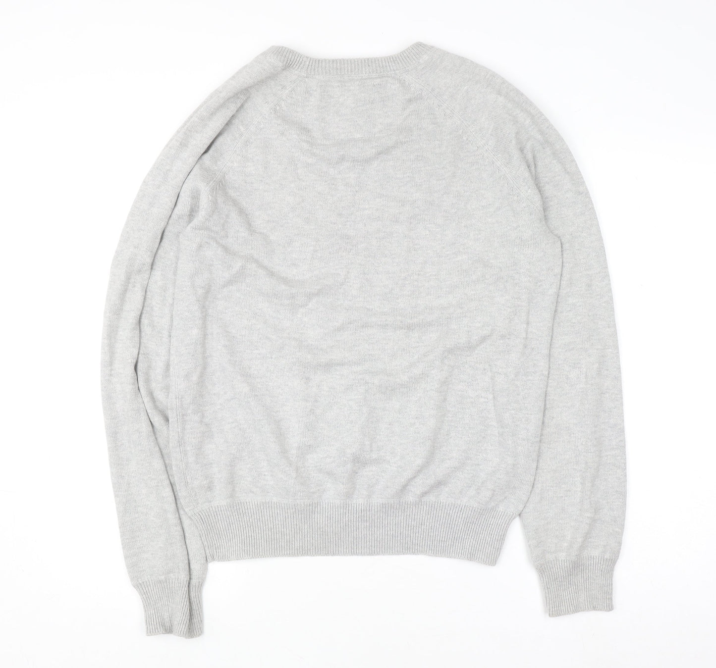Mens UK Size L Jack Wills Grey Pullover Jumper