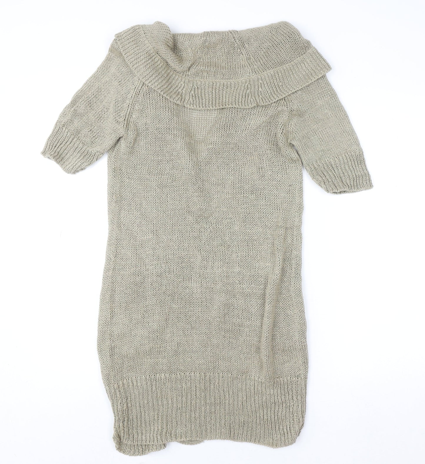 Womens UK Size XS Jigsaw Beige Cardigan Jumper