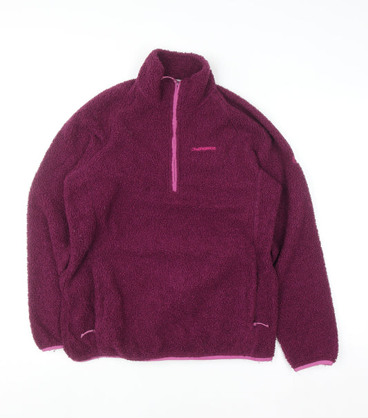 Womens UK Size 12 Craghoppers Purple Pullover Sweatshirt