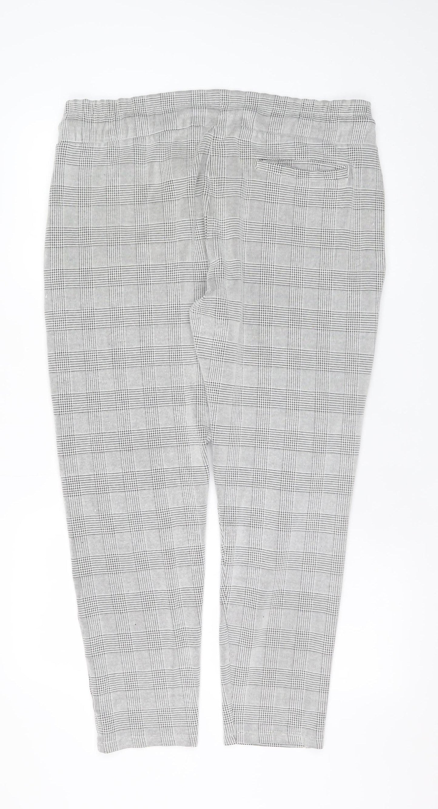 Mens UK Size XL River Island Slim Fit Chino Grey Trousers