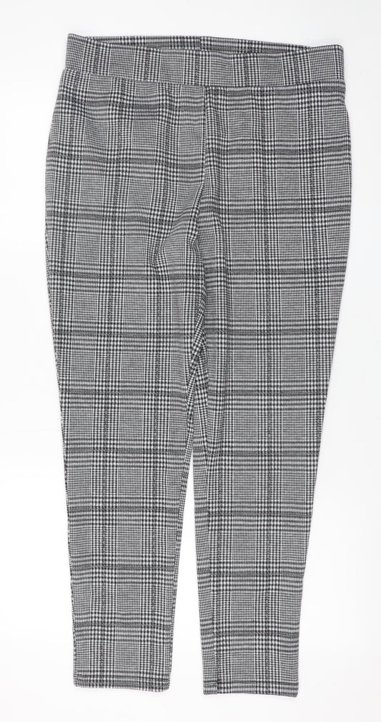 Womens UK Size 14 Studio Regular Fit Business Casual Workwear Grey Trousers