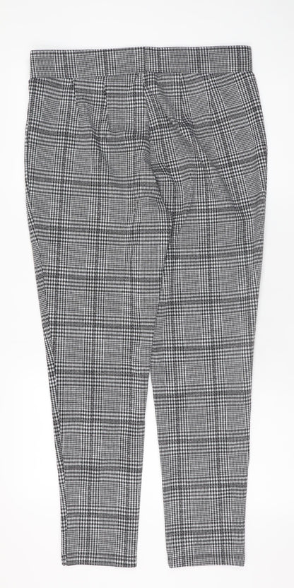 Womens UK Size 14 Studio Regular Fit Business Casual Workwear Grey Trousers