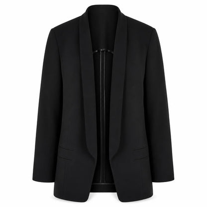 ASOS Women’s Black Size 14 Slim Fit Mid-Length Blazer Jacket