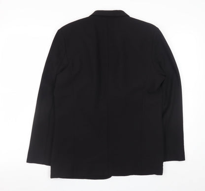 ASOS Women’s Black Size 14 Slim Fit Mid-Length Blazer Jacket
