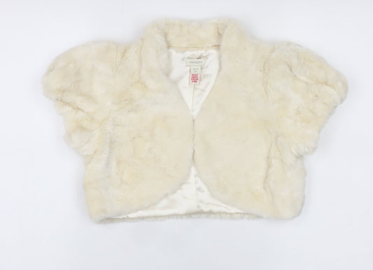 Girls UK Size 10-12 Years Monsoon Ivory Bolero