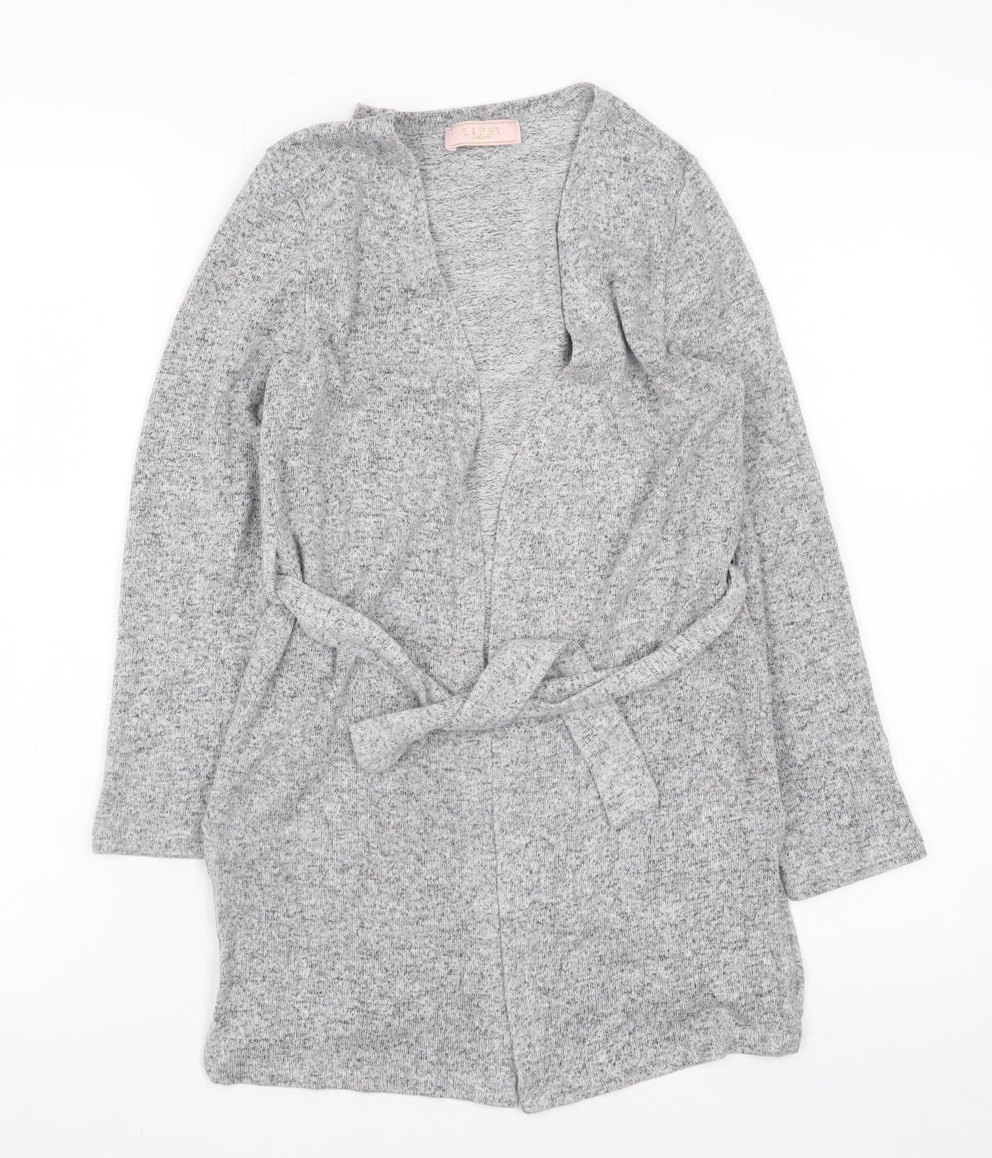 Teens UK Size 10 Lipsy Grey Cardigan Jumper