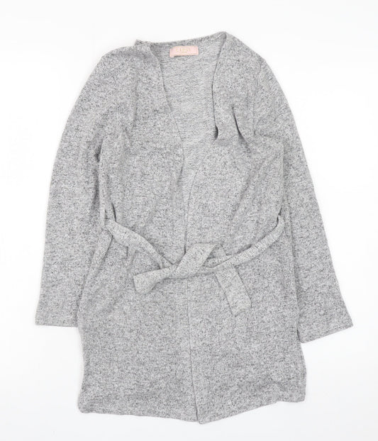 Teens UK Size 10 Lipsy Grey Cardigan Jumper