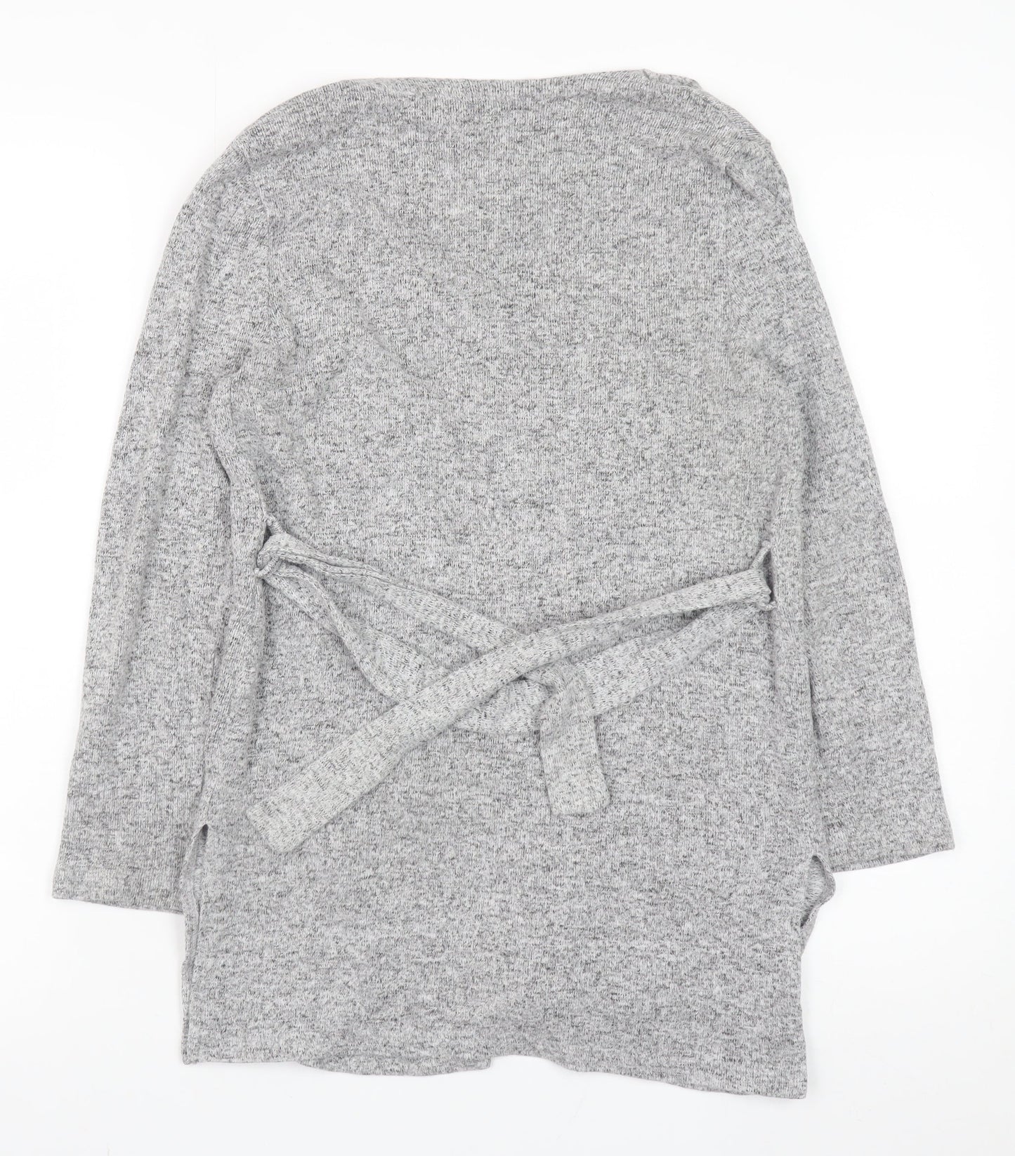 Teens UK Size 10 Lipsy Grey Cardigan Jumper