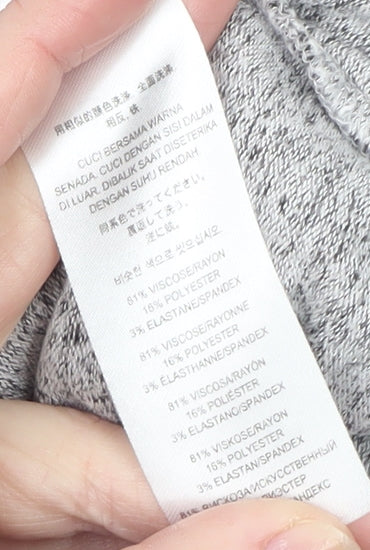 Teens UK Size 10 Lipsy Grey Cardigan Jumper