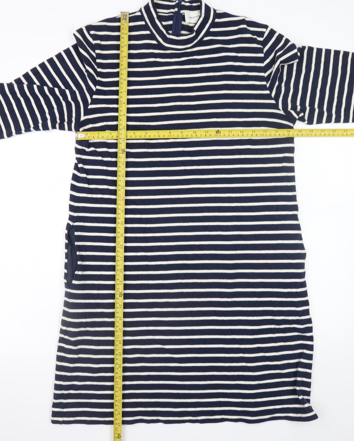 Womens UK Size L Wood Wood T-Shirt Dress