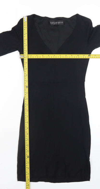 Womens UK Size 6 Topshop Bodycon Dress