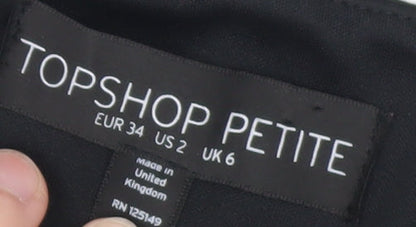 Womens UK Size 6 Topshop Bodycon Dress