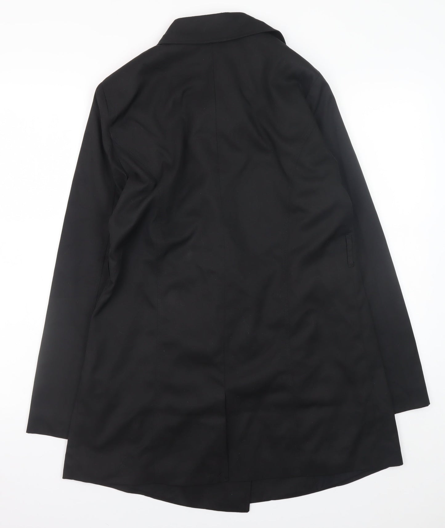 Womens UK Size XS Only Black Pea Coat