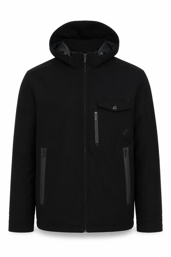 Mens UK Size L Brave Soul Black Soft Shell