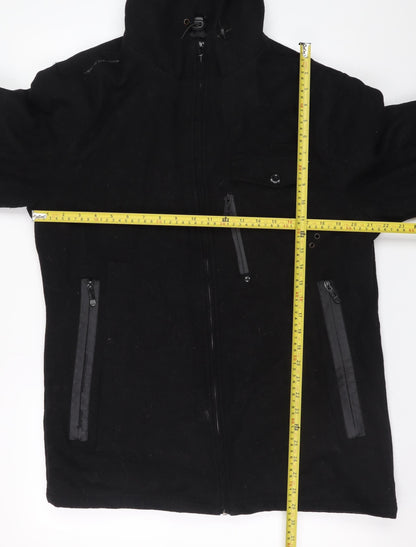 Mens UK Size L Brave Soul Black Soft Shell