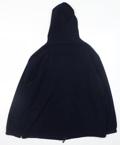 Womens UK Size 14-16 St. Bernard Blue Full Zip Hoodie