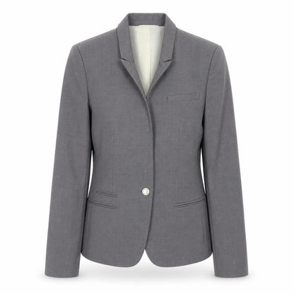 Next Womens Grey Slim Fit Blazer Jacket Size 8 Workwear