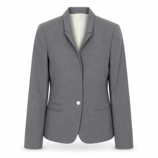 Next Womens Grey Slim Fit Blazer Jacket Size 8 Workwear