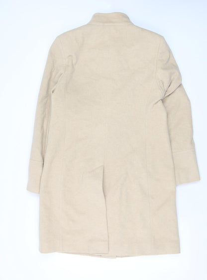 Womens UK Size 14 NEXT Beige Overcoat