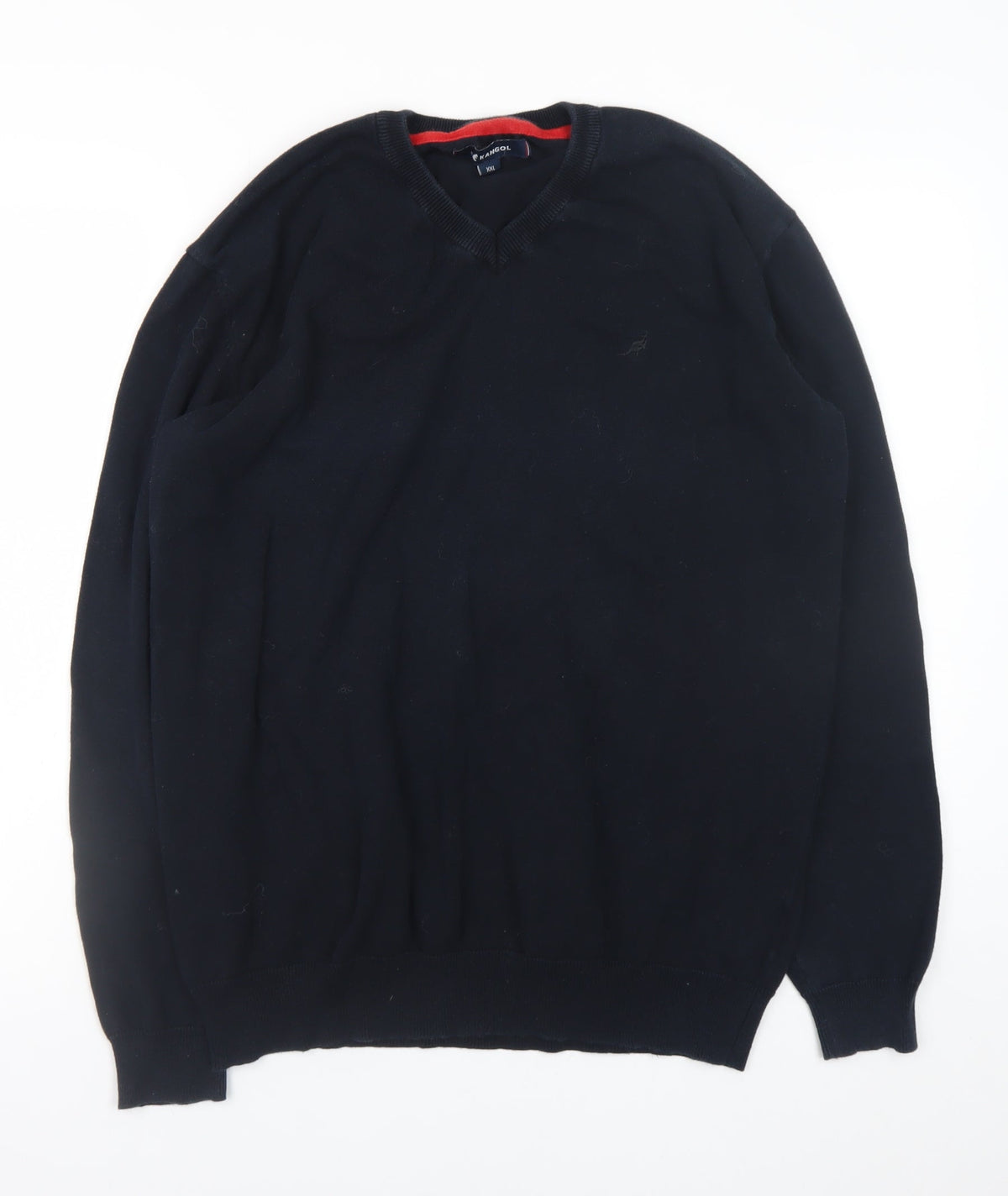 Mens UK Size 2XL Kangol Black Pullover Jumper
