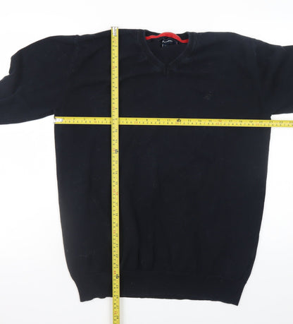 Mens UK Size 2XL Kangol Black Pullover Jumper