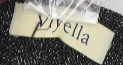 Womens UK Size 12 Viyella Trumpet Tweed Skirt