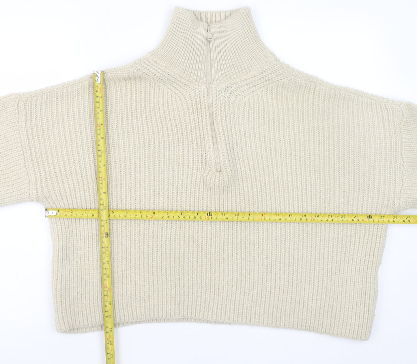Womens UK Size M Urban Outfitters Ivory Pullover Jumper