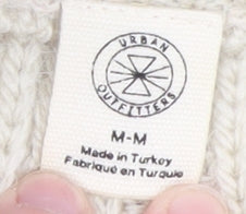 Womens UK Size M Urban Outfitters Ivory Pullover Jumper