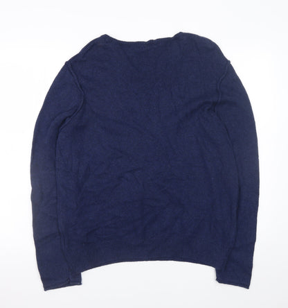 Womens UK Size 16 L.O.G.G. Blue Pullover Jumper