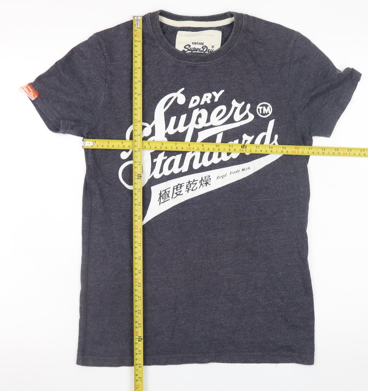 Mens UK Size S Superdry Blue  T-Shirt