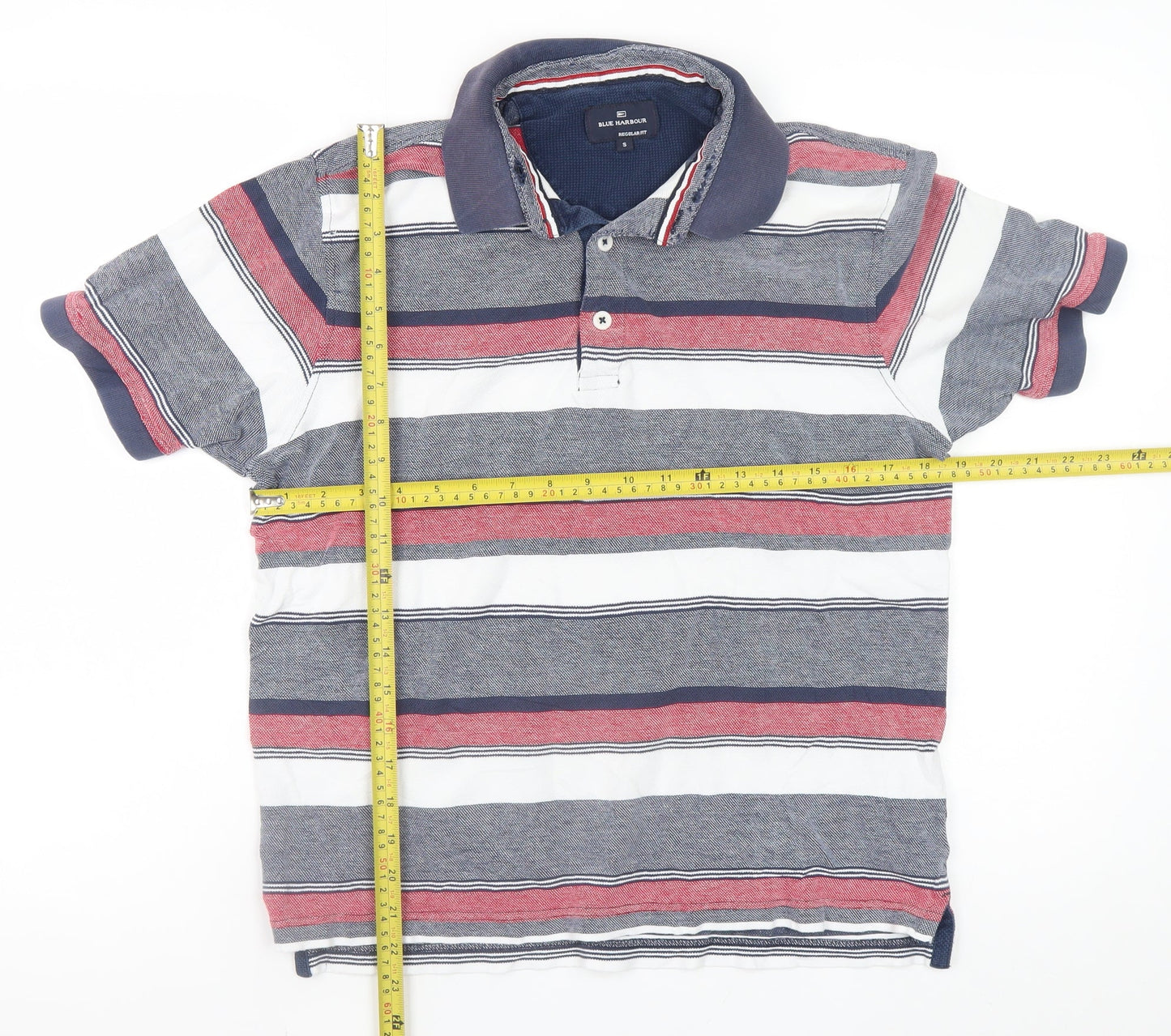 Mens UK Size S Marks and Spencer 100% Cotton Polo Shirt