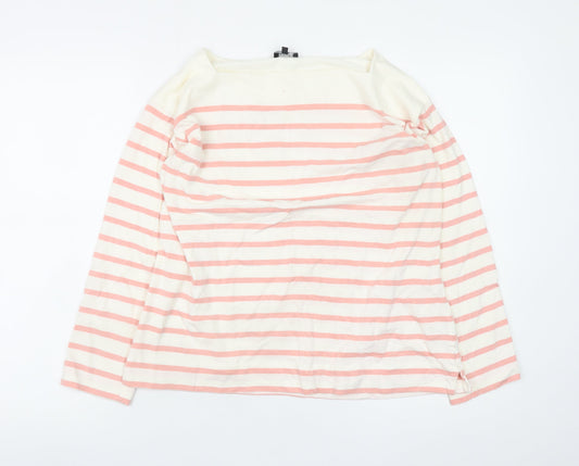 Womens UK Size M Jaeger Pink Basic T-Shirt