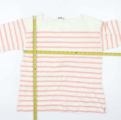Womens UK Size M Jaeger Pink Basic T-Shirt