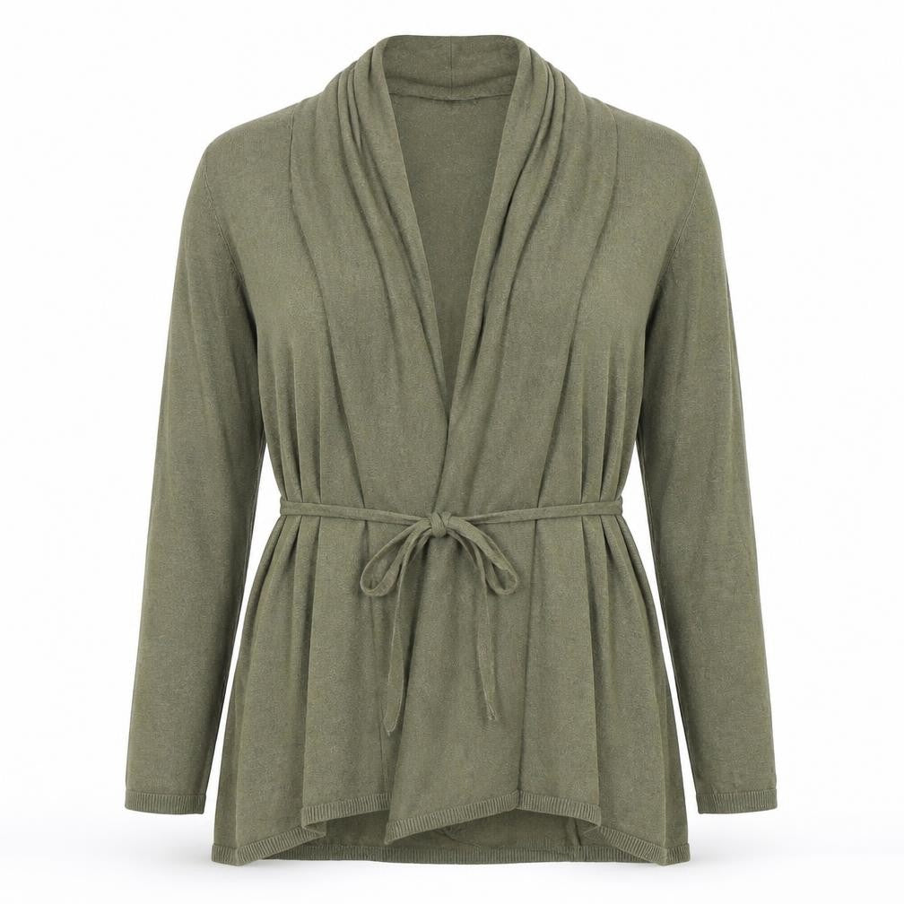 Womens UK Size S Zara Green Cardigan Jumper