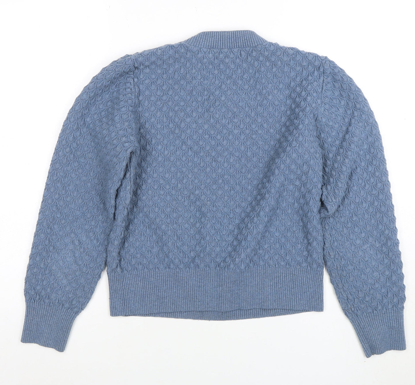 Womens UK Size M Warehouse Blue Pullover Jumper