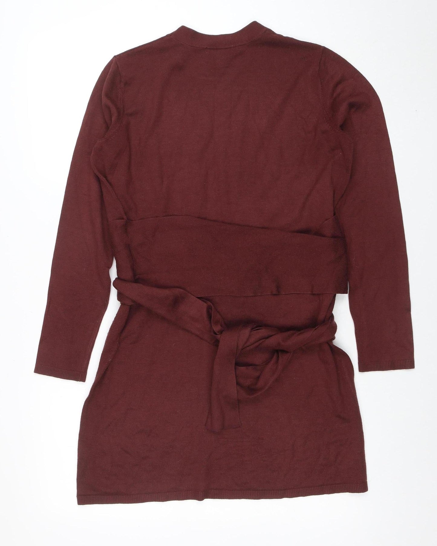 Womens UK Size 12 R Edition Brown Cardigan Jumper