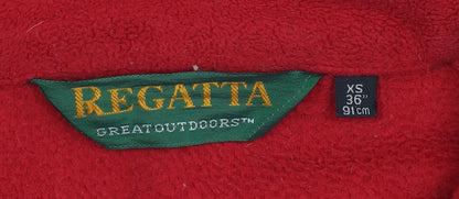 Mens UK Size XS Regatta Red Basic Jacket