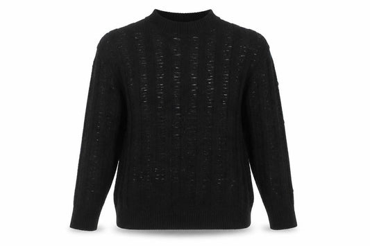 Womens UK Size M Boohoo Black Pullover Jumper